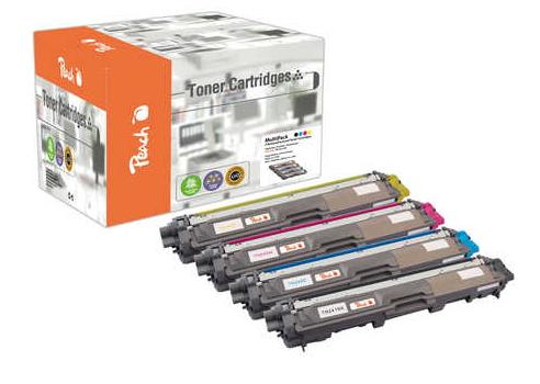 Peach 0F111813 cartuccia toner 4 pz Nero, Ciano, Magenta, Giallo