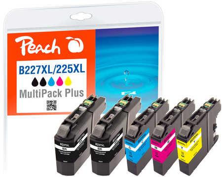Peach 319377 cartuccia d'inchiostro 4 pz Compatibile Resa elevata (XL) Nero, Ciano, Magenta, Giallo