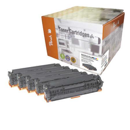 Peach PT559 cartuccia toner 5 pz Nero, Ciano, Magenta, Giallo