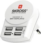 SKROSS World Adapter Pro + USB 4xA 3-p