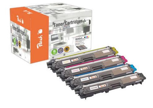 Peach 0F111929 cartuccia toner 4 pz Nero, Ciano, Magenta, Giallo