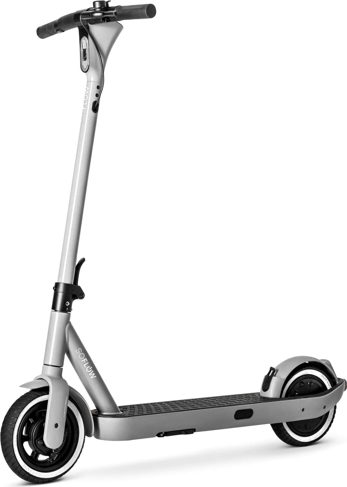 Quindi un argento E-Scooter con approvazione della strada