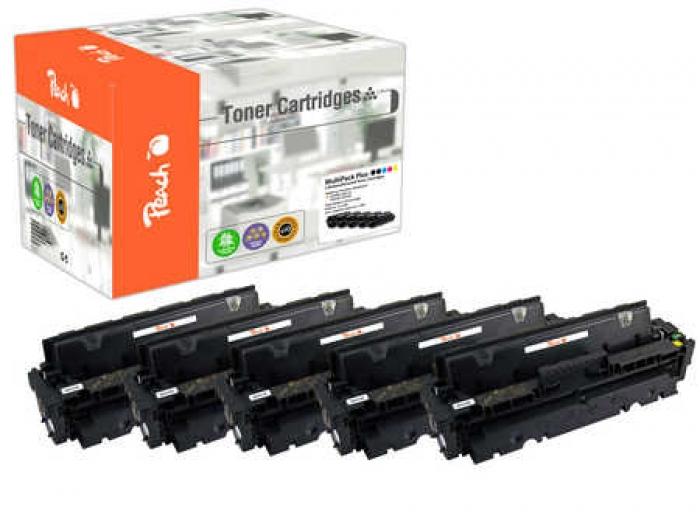 Peach 112094 cartuccia toner 4 pz Originale Nero, Ciano, Magenta, Giallo