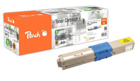 Peach 112104 cartuccia toner 1 pz Compatibile Giallo