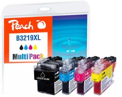 Peach PI500-245 cartuccia d'inchiostro 4 pz Nero, Ciano, Magenta, Giallo
