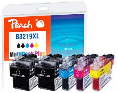 Peach PI500-246 cartuccia d'inchiostro 5 pz Nero, Ciano, Magenta, Giallo