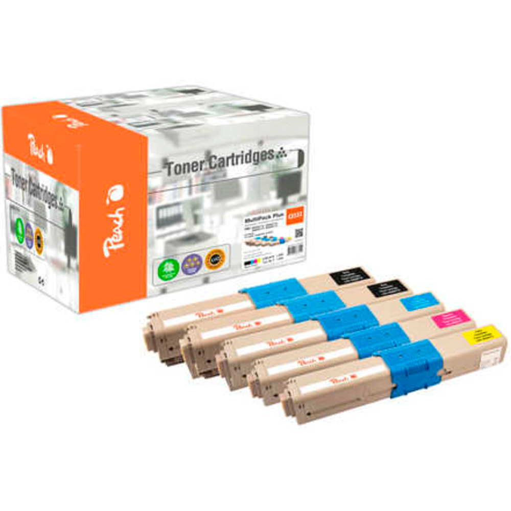 Toner OKI C332-Series MultiPack Plus 2xbk,c,m,y rigenerati