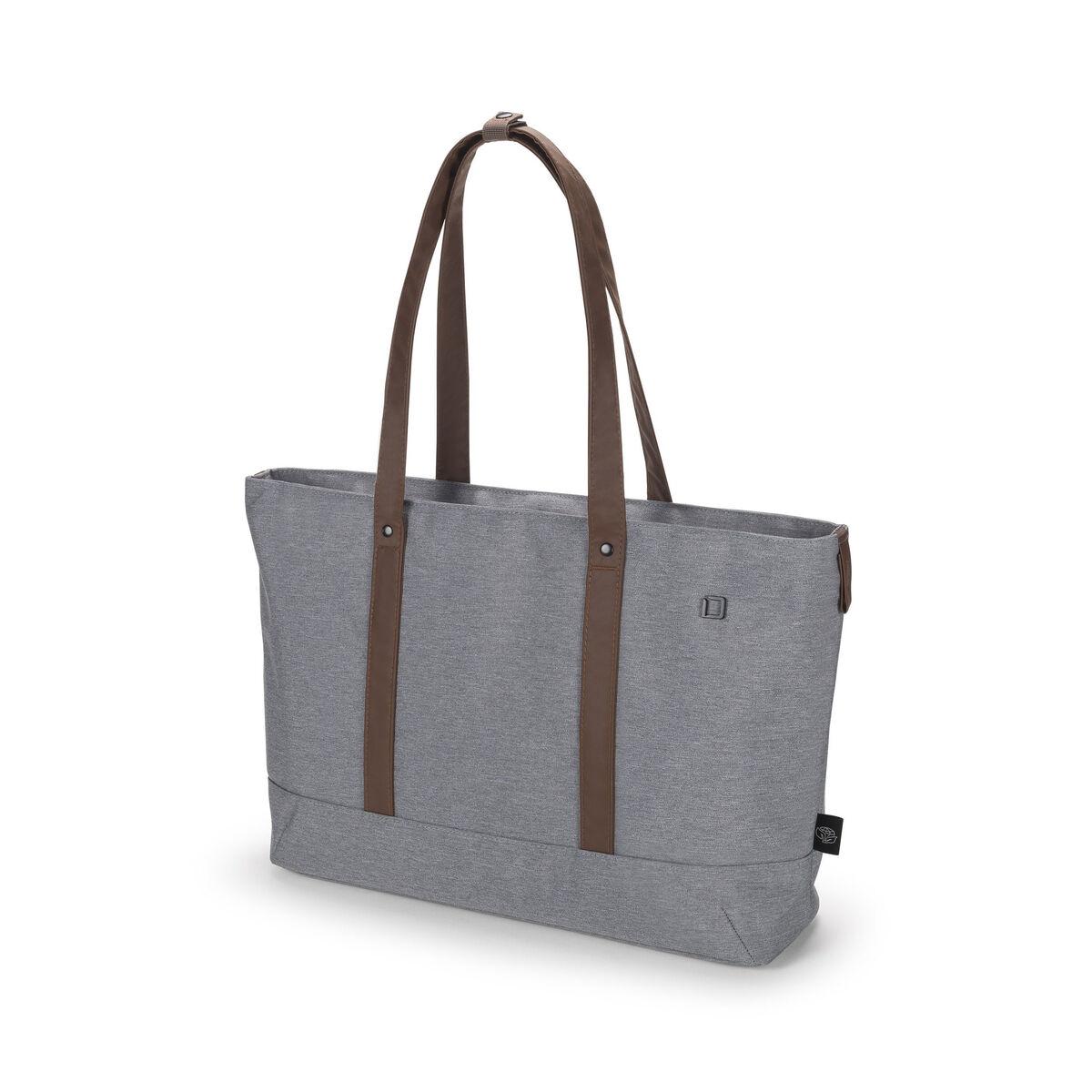 DICOTA D31978-RPET borsa per laptop 358 cm 14.1 Ventriquattore da donna Grigio (SHOPPER ECO MOTION - 13-14.1IN LIGHT GREY)