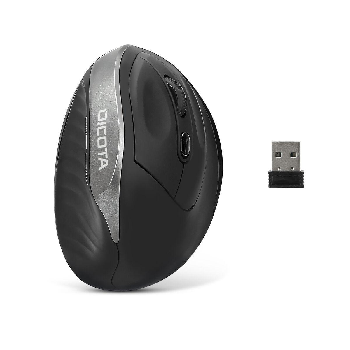 DICOTA D31981 mouse Mano destra Bluetooth 1600 DPI (WIRELESS ERGONOMIC MOUSE - RELAX)
