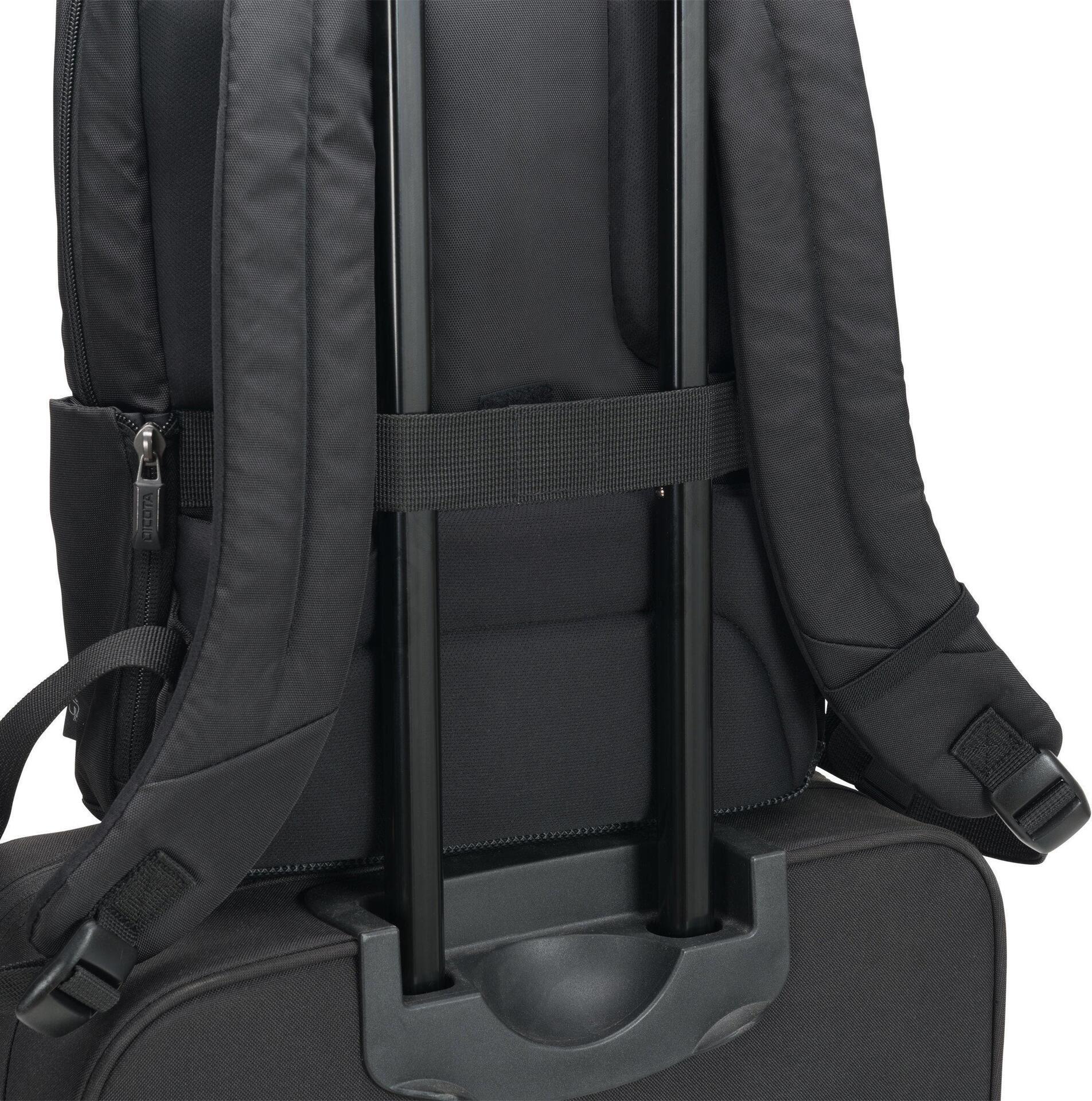 DICOTA D31820-DFS borsa per laptop 38,1 cm [15] Zaino Nero (Backpack Eco Slim PRO for Microsoft Surfac)