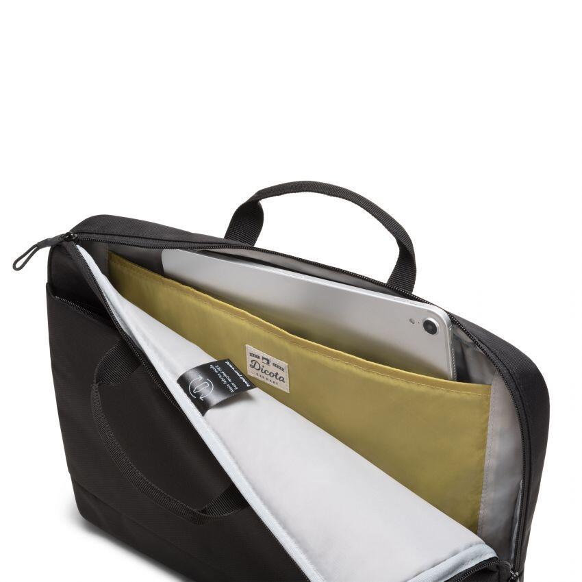 DICOTA Slim Eco MOTION 10-11.6 295 cm 11.6 Valigetta ventiquattrore Nero (ECO SLIM CASE MOTION 10-11.6IN - BLACK)