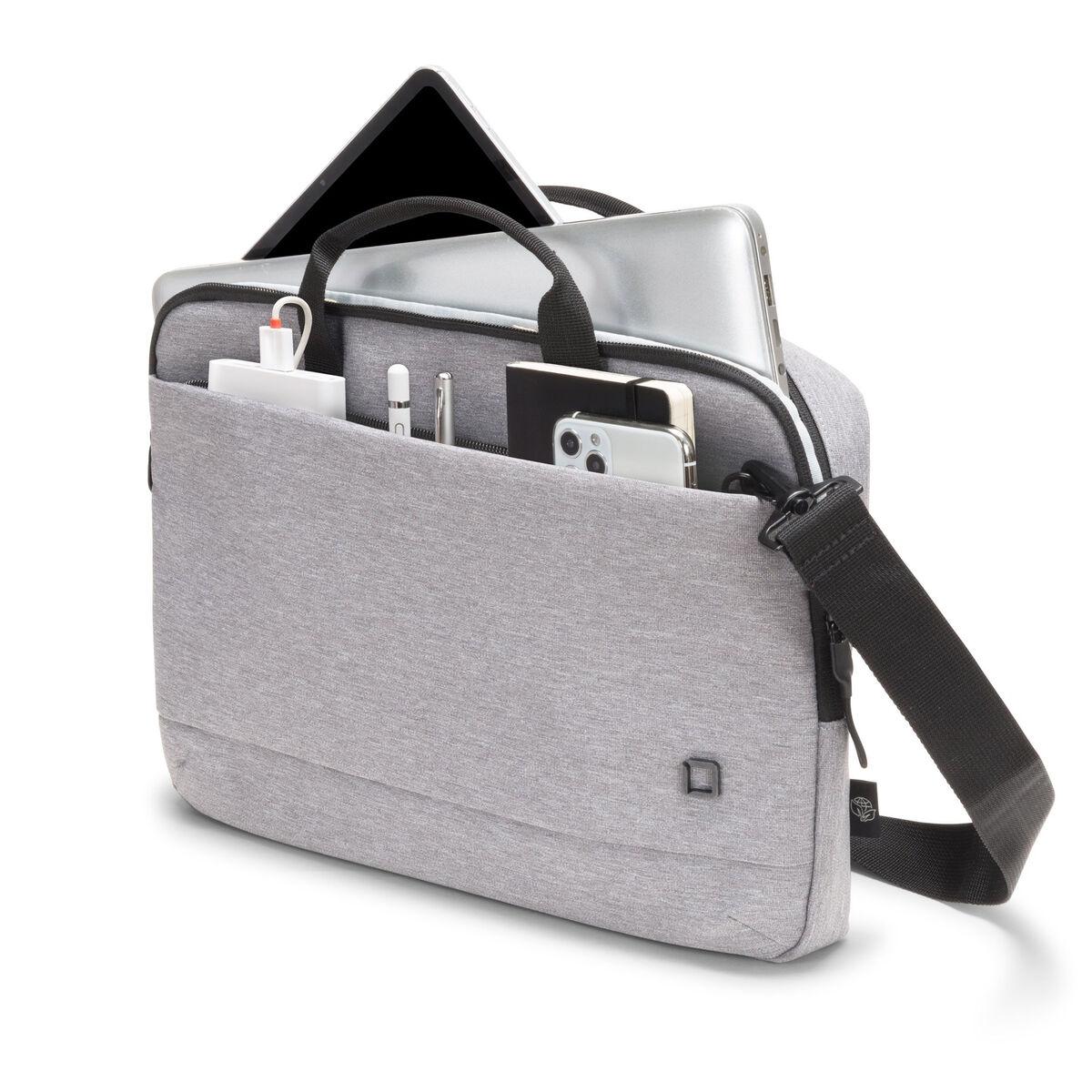 DICOTA Slim Eco MOTION 12 - 13.3 33,8 cm [13.3] Valigetta ventiquattrore Grigio (ECO SLIM CASE MOTION 12-13.3IN - LIGHT GREY)