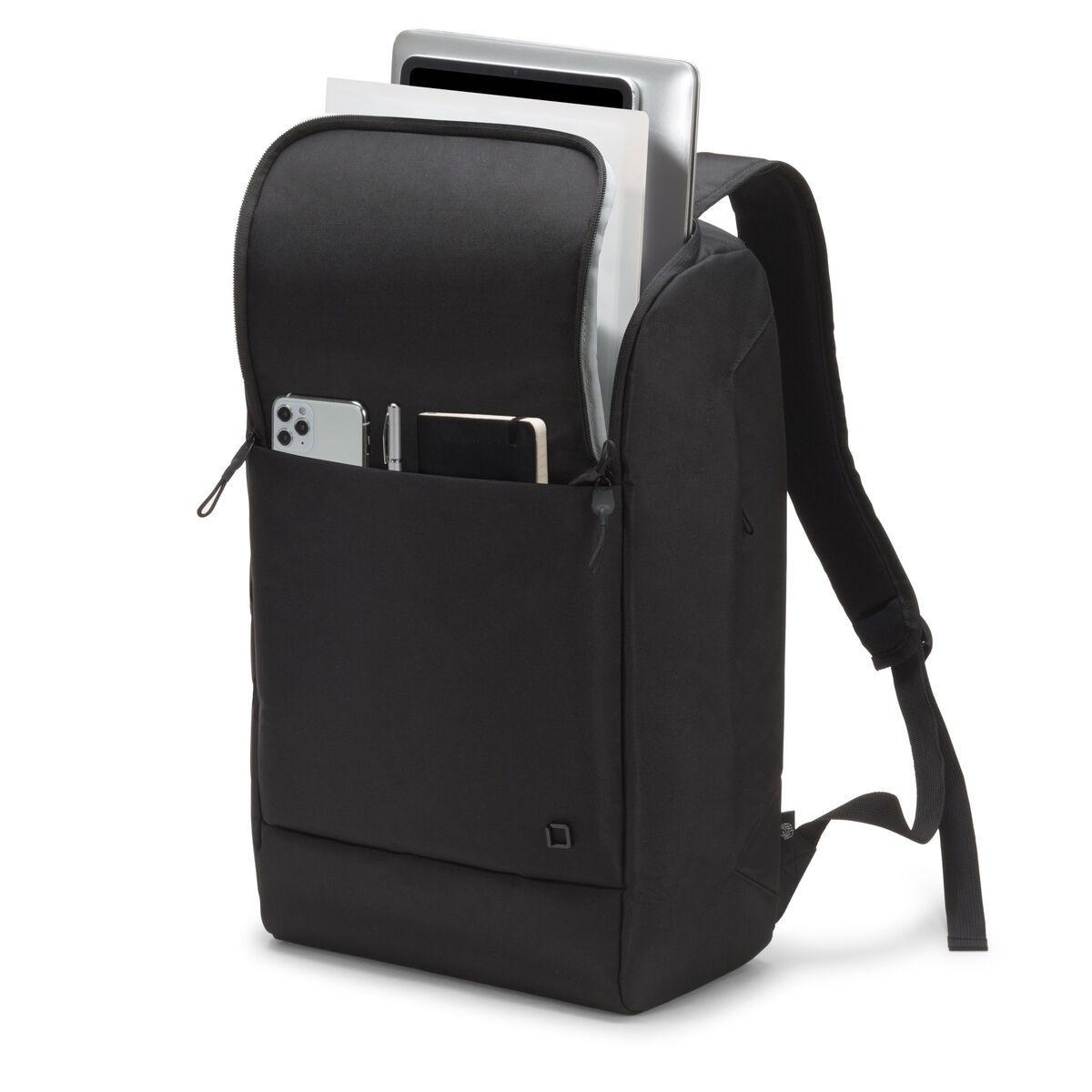 DICOTA Eco MOTION 13 - 15.6 39,6 cm [15.6] Zaino Nero (ECO BACKPACK MOTION 13-15.6IN - BLACK)