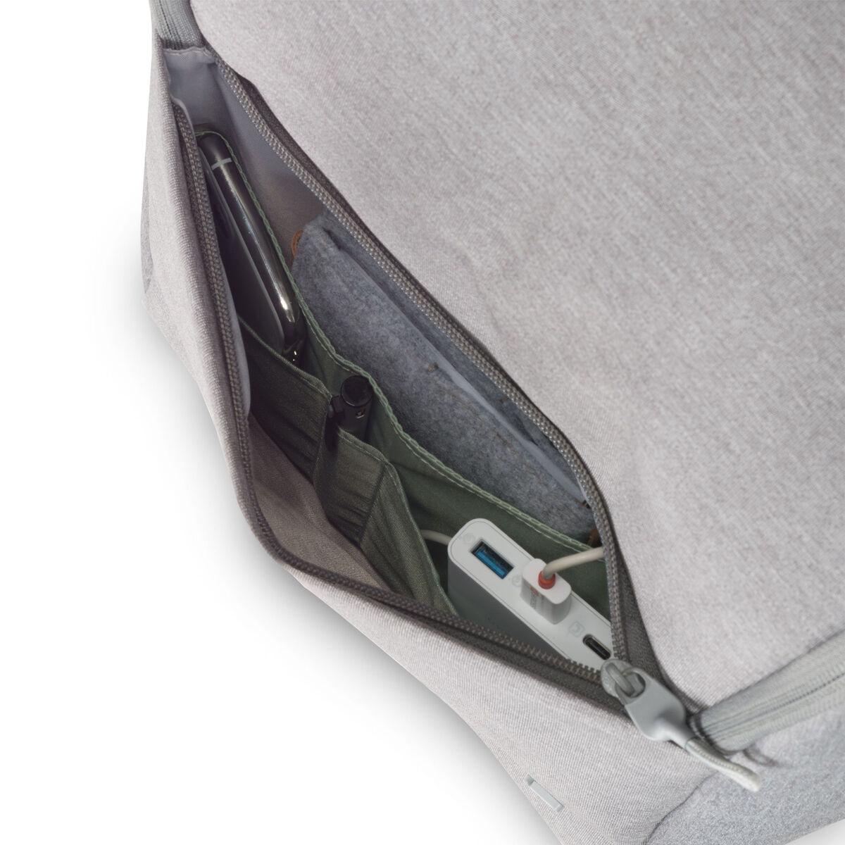 DICOTA Eco MOTION 13 - 15.6 39,6 cm [15.6] Zaino Grigio (ECO BACKPACK MOTION 13-15.6IN - LIGHT GREY)