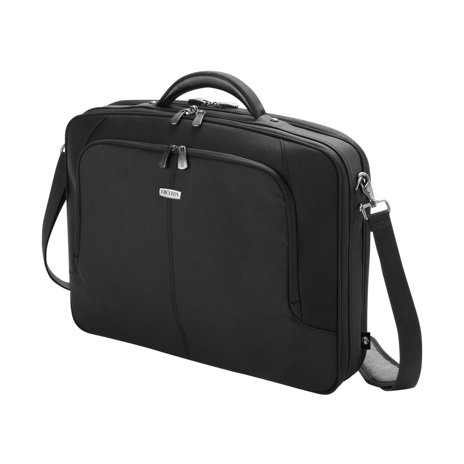 DICOTA Eco Multi PLUS borsa per notebook 39,6 cm [15.6] Valigetta ventiquattrore Nero (ECO MULTI PLUS 14-15.6 - .)
