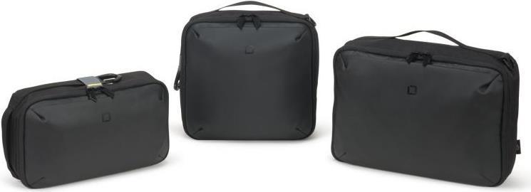 Dicota MOVE Valigia Guscio morbido Nero Polietilene tereftalato PET (ECO ACCESSORY POUCH MOVE LARGE - .)