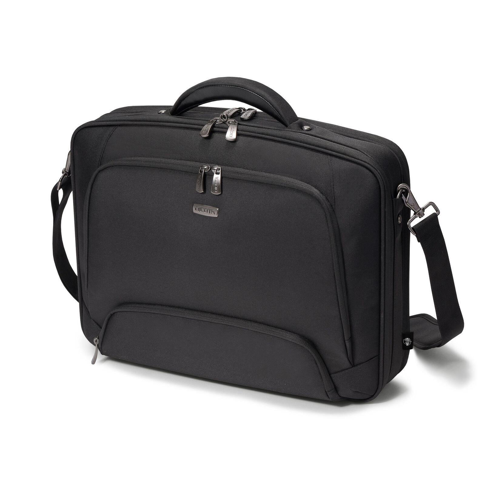 DICOTA Eco Multi PRO 39,6 cm [15.6] Valigetta ventiquattrore Nero (ECO MULTI PRO 13-15.6IN - .)