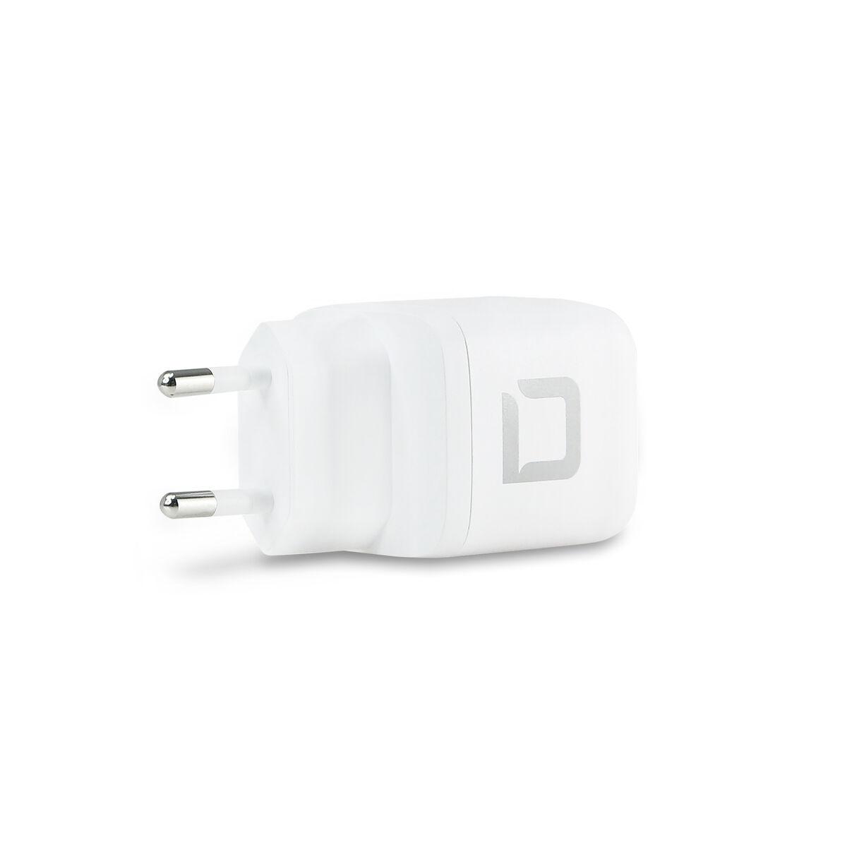 DICOTA D31984 Caricabatterie per dispositivi mobili Tablet Bianco AC Ricarica rapida Interno (TRAVEL TABLET CHARGER COMFORT - U