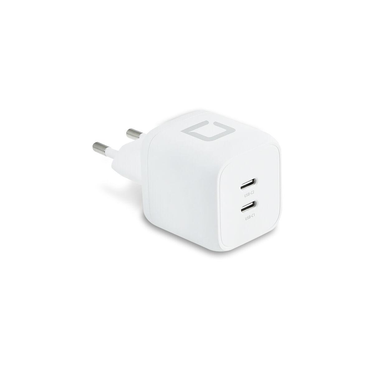 DICOTA D31984 Caricabatterie per dispositivi mobili Tablet Bianco AC Ricarica rapida Interno (TRAVEL TABLET CHARGER COMFORT - U