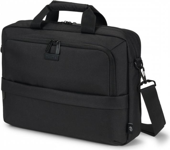 DICOTA D32035-RPET borsa per laptop 43,9 cm [17.3] Valigetta ventiquattrore Nero (TOP TRAVELLER ECO CORE 15-17.3 - 15-17.3IN)