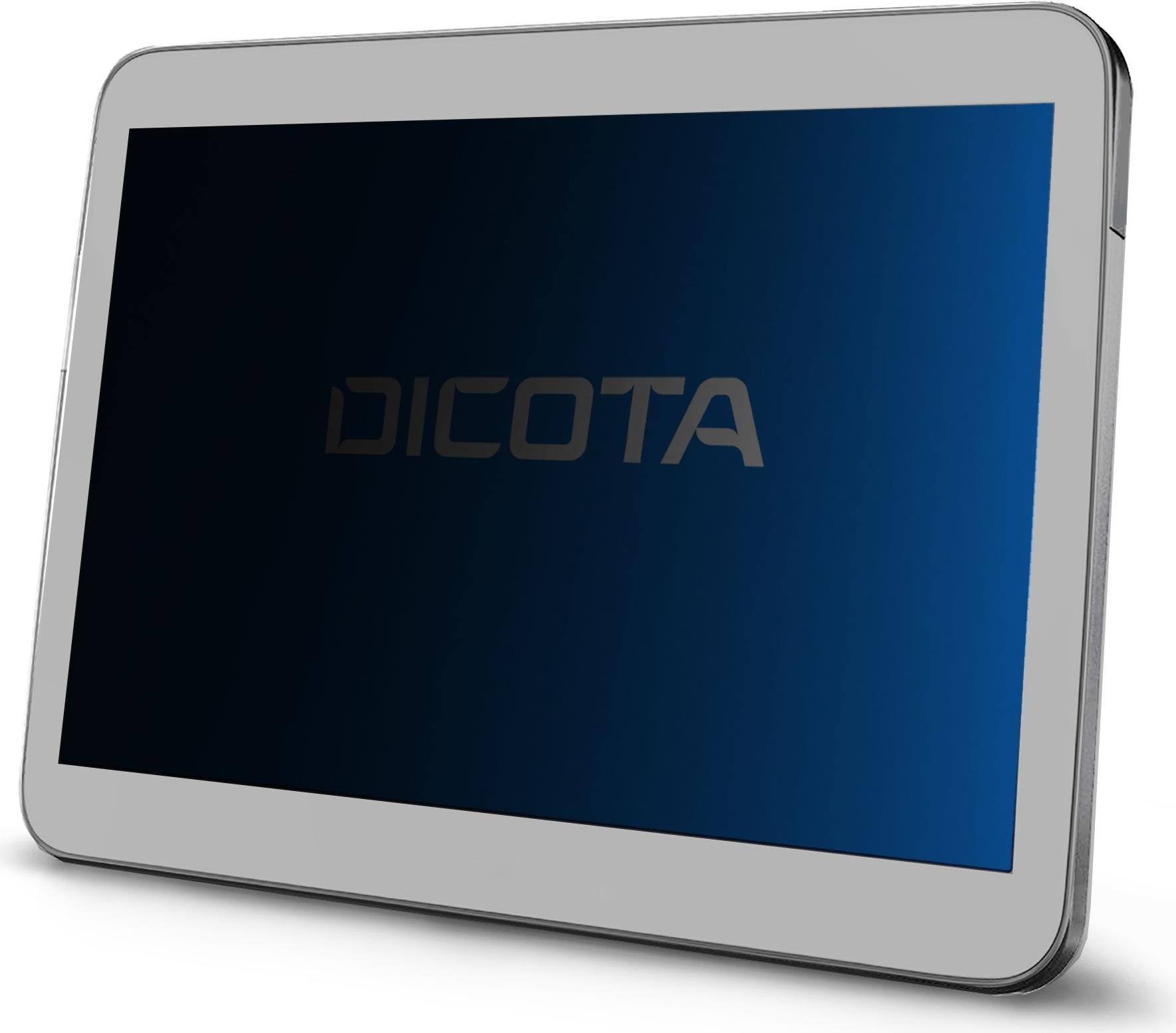 DICOTA Pellicola per Schermo iPad Pro 13'' 2024, Protezione da Sguardi Indiscreti 4-way, Adesiva, Nero