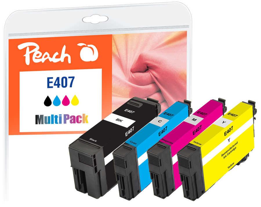 Peach PI200-937 cartuccia d'inchiostro 4 pz Compatibile Nero, Ciano, Giallo
