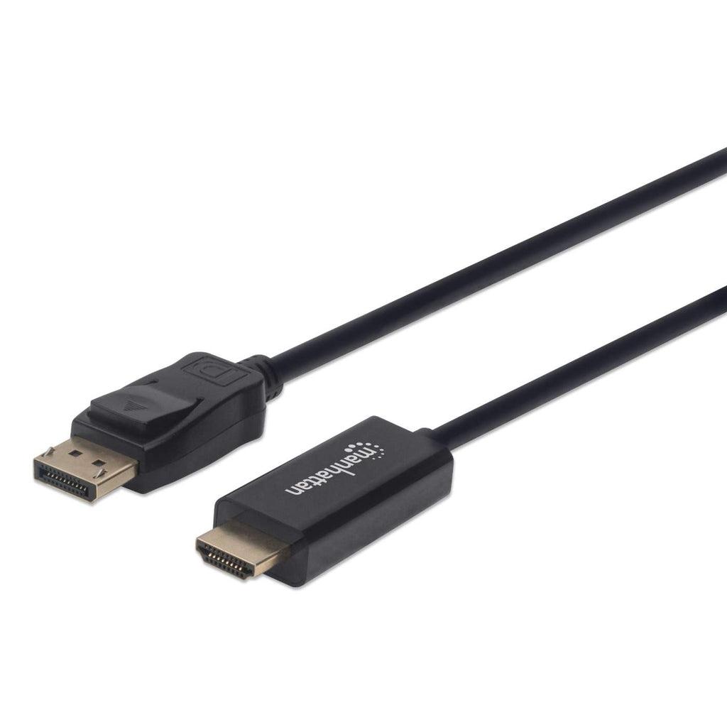Manhattan 152662 cavo e adattatore video 1 m DisplayPort HDMI Nero