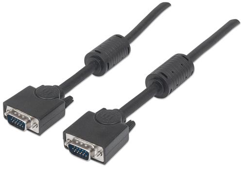 Manhattan 317733 cavo VGA 3 m VGA (D-Sub) Nero