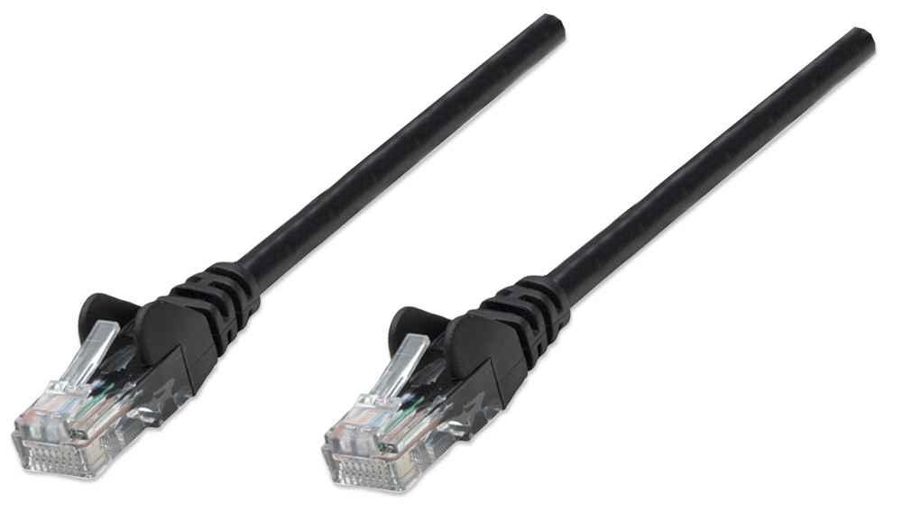 Intellinet 318143 cavo di rete Nero 05 m Cat5e U/UTP (UTP)