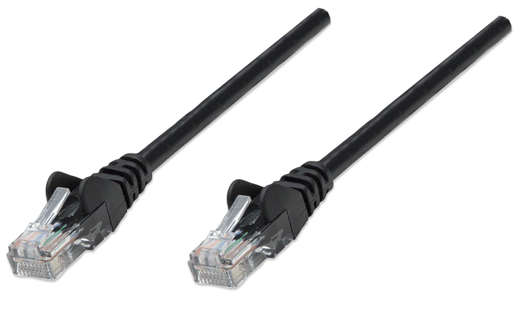 Intellinet 320740 cavo di rete Nero 1 m Cat5e U/UTP (UTP)