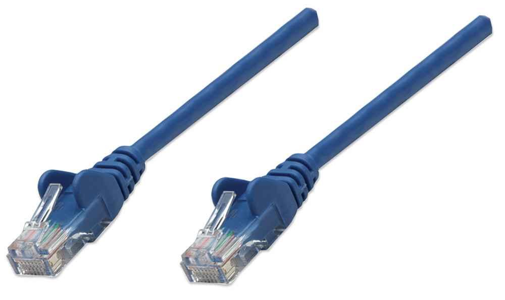 Intellinet 342575 cavo di rete Blu 1 m Cat6 U/UTP (UTP)