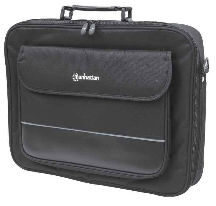 Manhattan 421560 borsa per laptop 432 cm (17") Valigetta ventiquattrore Nero