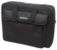 Manhattan 438889 borsa per laptop 396 cm (15.6") Valigetta ventiquattrore Nero