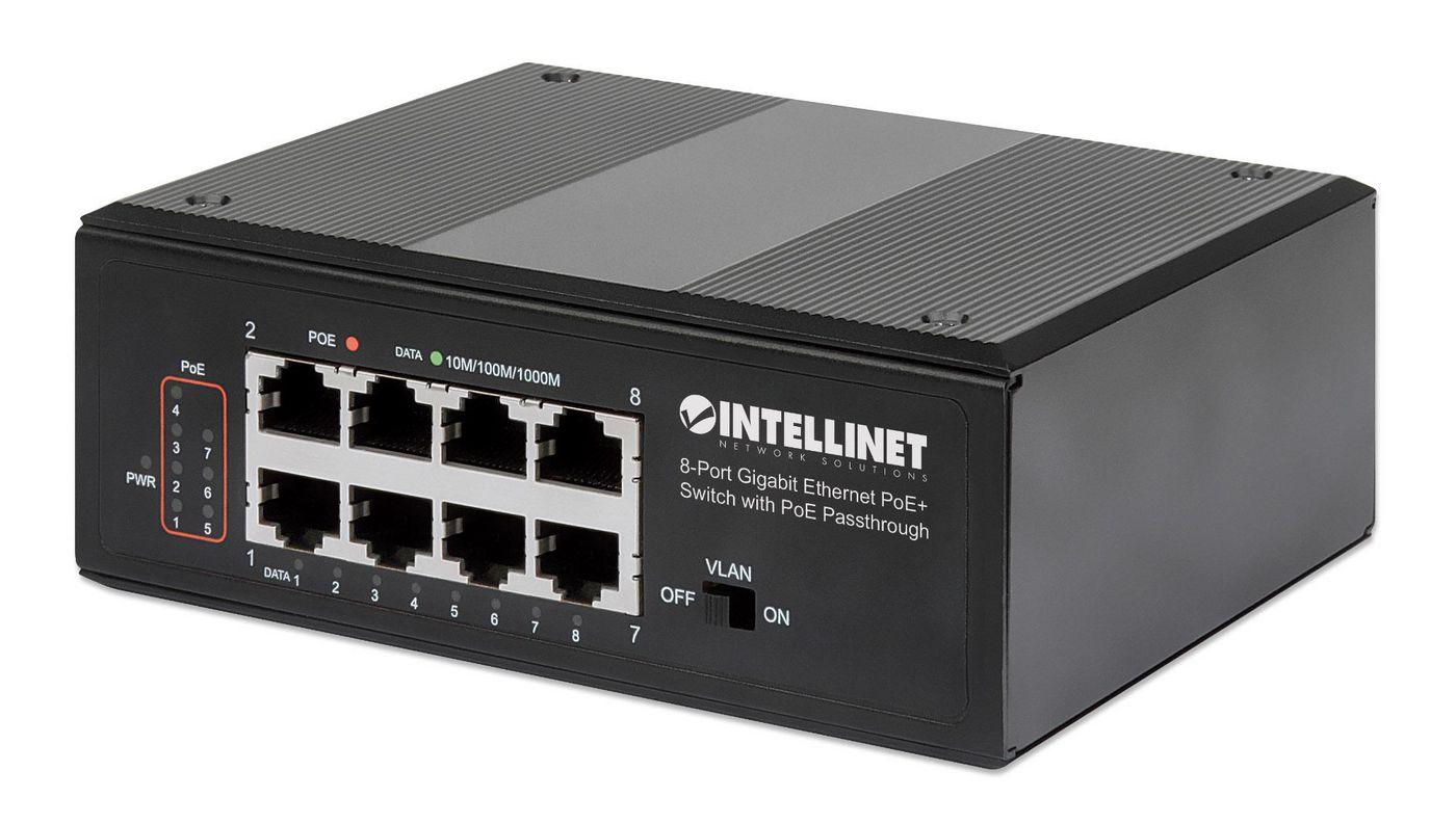 Intellinet 561624 switch di rete Gigabit Ethernet (10/100/1000) Supporto Power over Ethernet (PoE) Nero