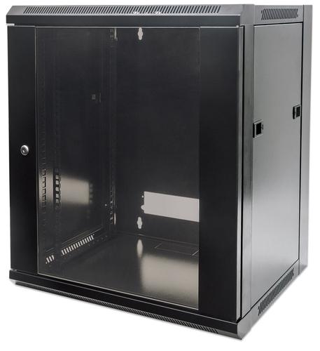 Intellinet 711777 rack 9U Da parete Nero
