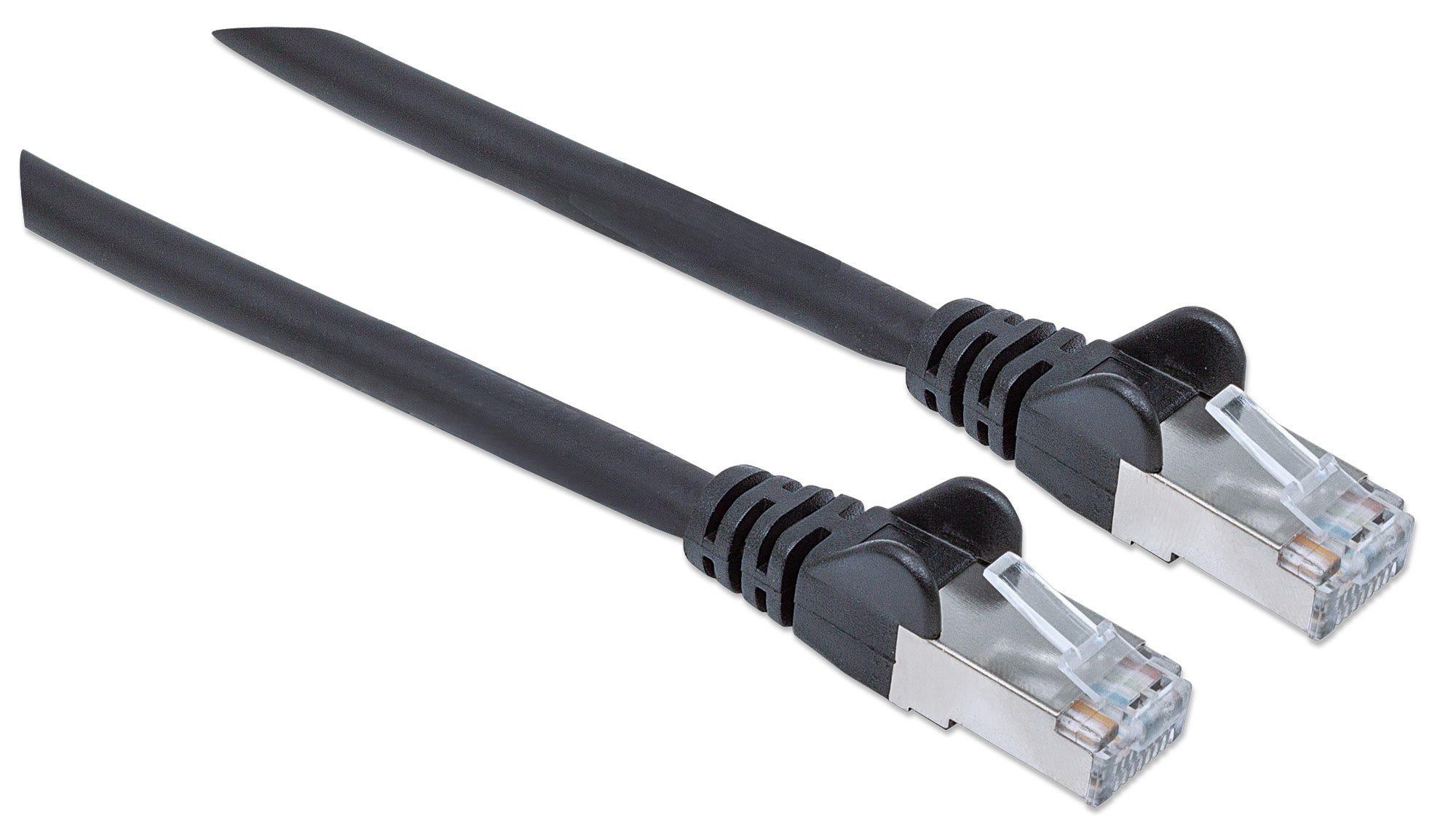 Intellinet 5m Cat6 S/FTP cavo di rete Nero S/FTP (S-STP)