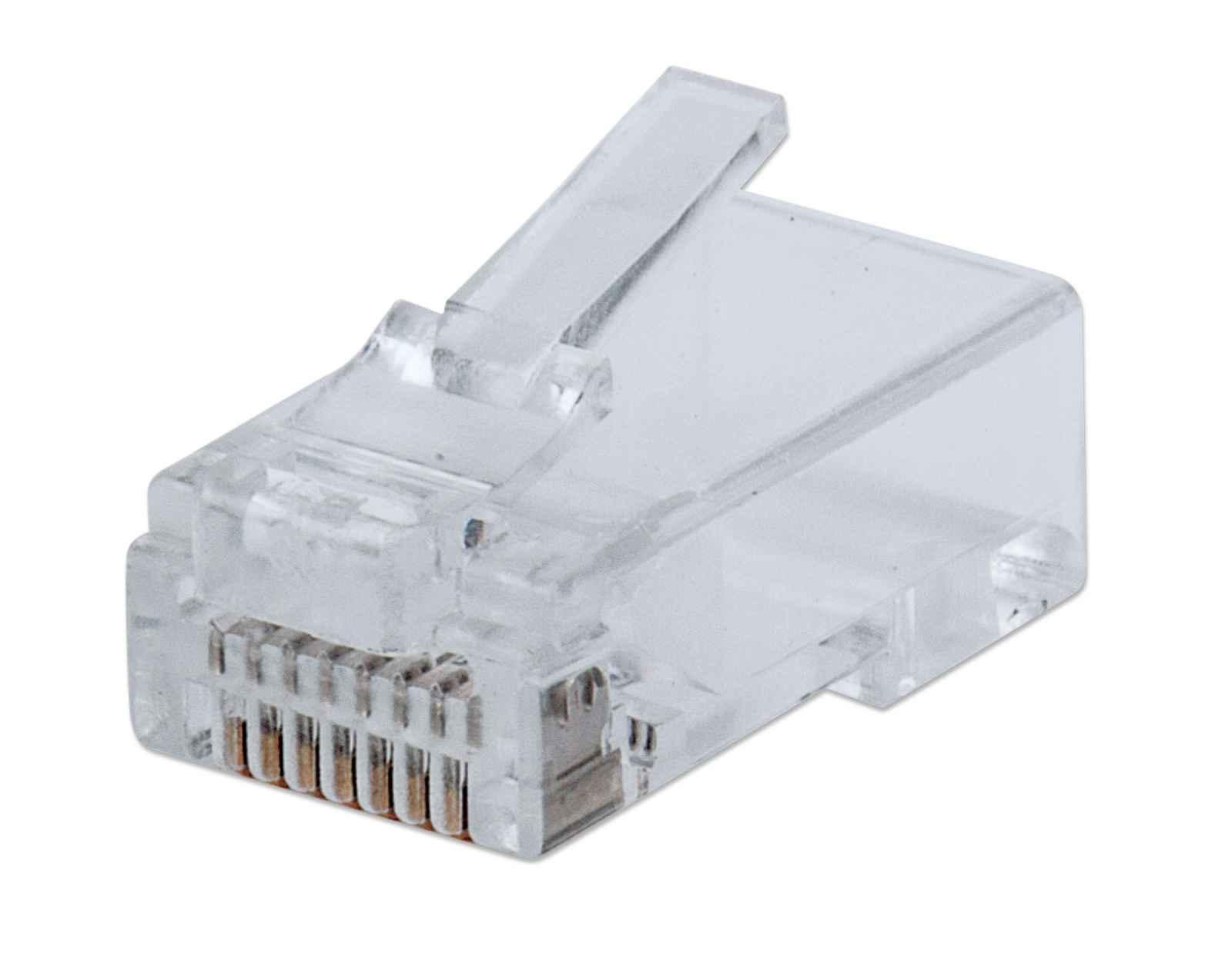 Intellinet 791090 cavo di collegamento RJ45 Trasparente