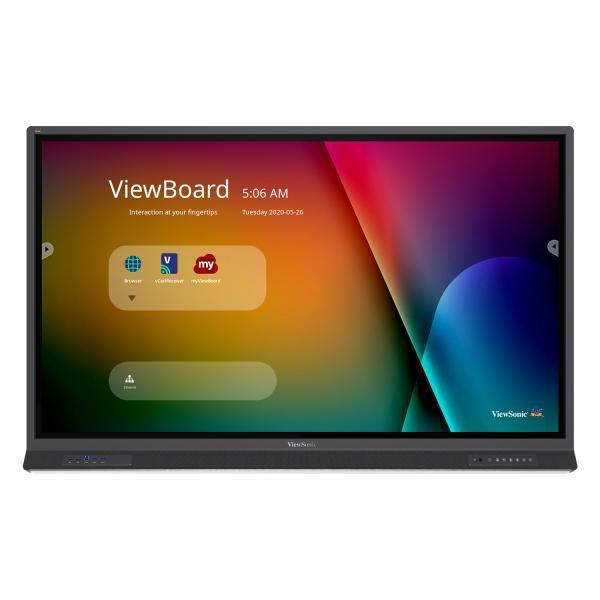 ViewBoard 52serie touchscreen - 65inch - 4K - Android 9.0 - IR 400 nits - USB-C - DP - 2x15W sub 15W array mic 4/32GB