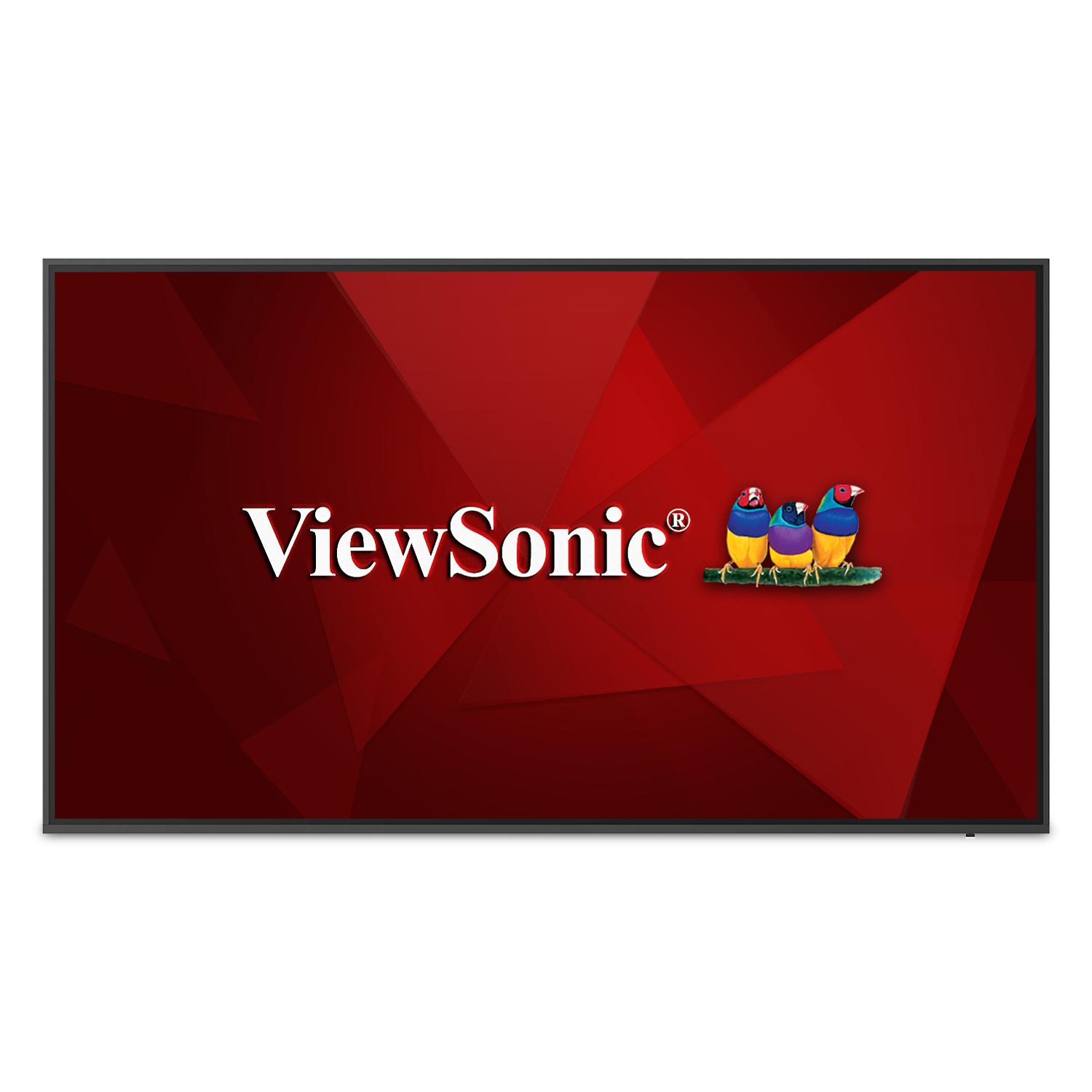 Viewsonic CDE6520 Pannello piatto per segnaletica digitale 165,1 cm (65") LCD Wi-Fi 450 cd/m² 4K Ultra HD Nero Processore inte