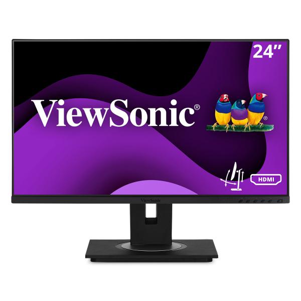 MON 24IPS FHD HDMI DP USB FRAMELES 4XUSB TILT PIVOT CARRY HANDLE