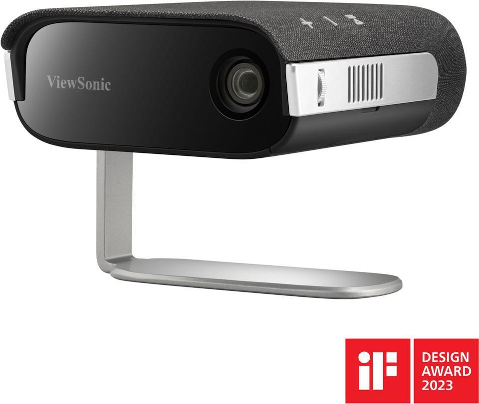 Viewsonic M1S videoproiettore Proiettore a corto raggio LED WVGA (854x480) Nero Argento