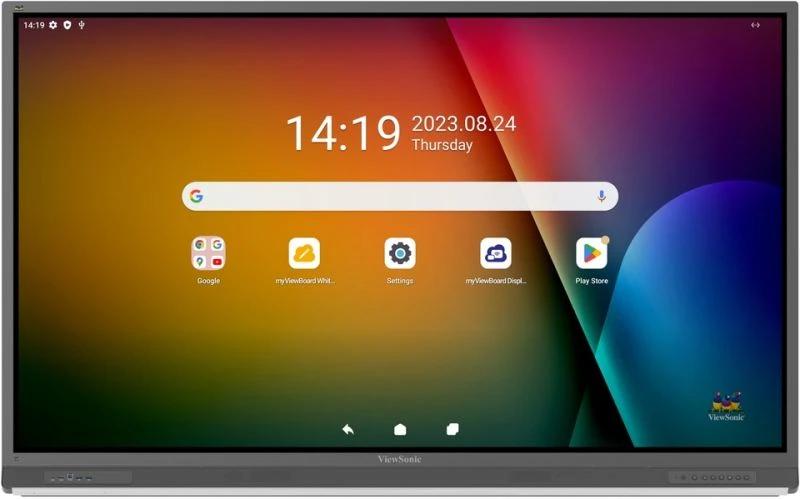 ViewBoard 52serie touchscreen - 75inch - 4K - Android 13.0 - IR 400 nits - 2x20W sub 20W array mic - 8/64GB