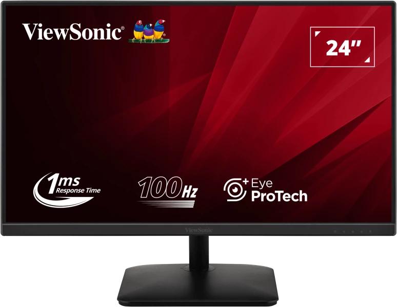 Viewsonic VA2408-MHDB Monitor PC 61 cm (24") 1920 x 1080 Pixel Full HD LED Nero