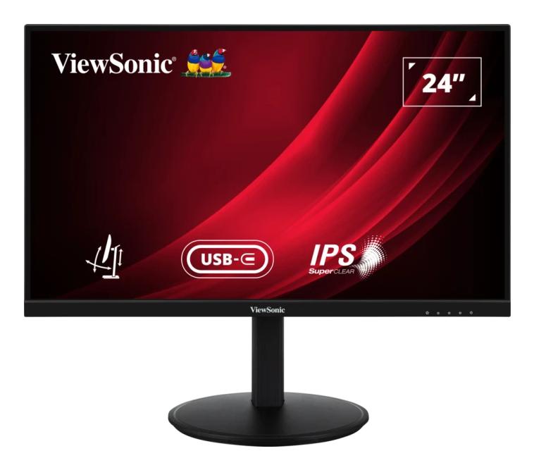 Viewsonic VG Series VG2409-MHDU-2 Monitor PC 605 cm (23.8") 1920 x 1080 Pixel Full HD LED Nero