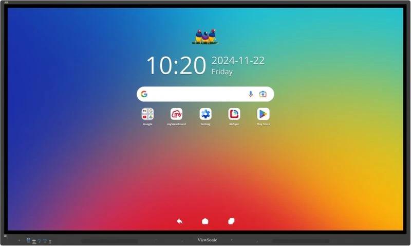 Viewsonic IFP6534 Display lavagna interattiva 165,1 cm (65") 3840 x 2160 Pixel Touch screen Nero