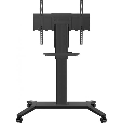 Movable trolley - Electric - up to 86inch display - max 100kg - 90 degrees tilt