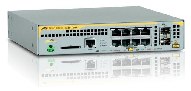 Allied Telesis Switch x200 Series - Reliable Layer2+ Edge Switches AT-x230-10GP-50
