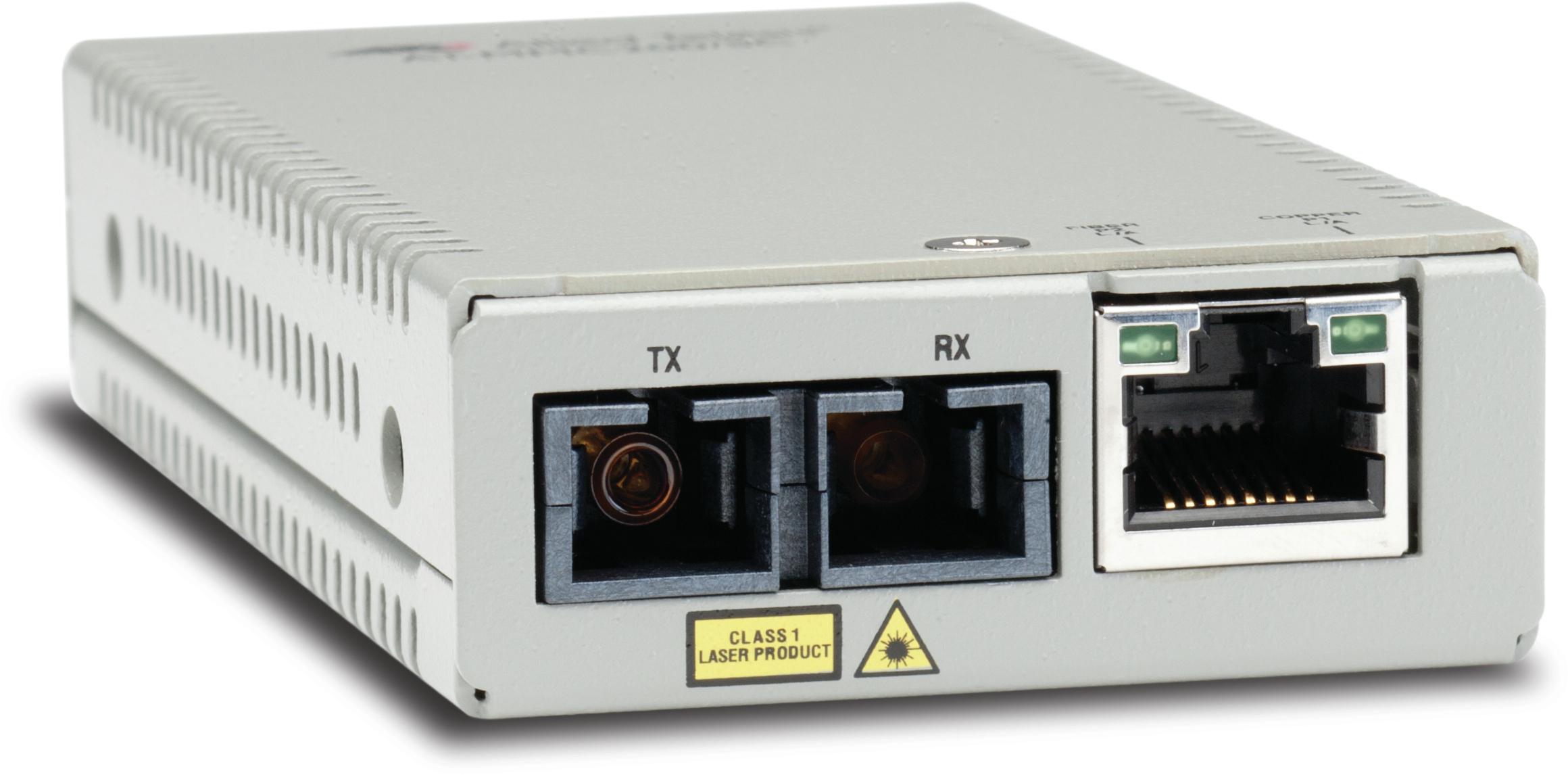 Allied Telesis AT-MMC200/SC-960 convertitore multimediale di rete 100 Mbit/s 1310 nm Modalità multipla Grigio