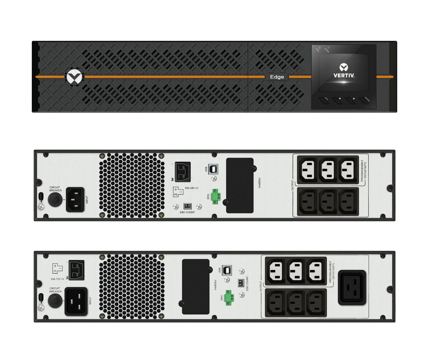 Vertiv Liebert UPS Edge 3300VA 2700W Line Interactive AVR montaggio Tower/Rack