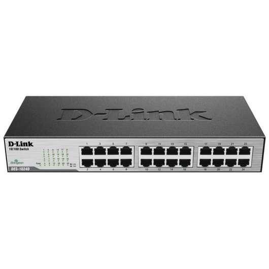 Switch Unmanaged 24 porte 10/100Mbps da tavolo